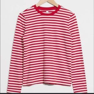 & Other Stories Striped Nautical Long-Sleeve Tee